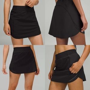 Lululemon Hotty hot skort skirt black 8